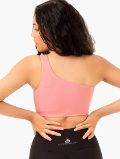 Adapt One Shoulder Sports Bra