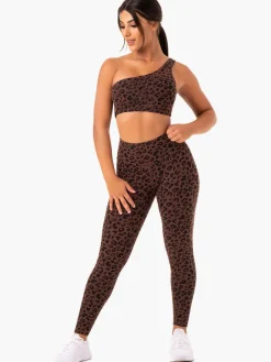 Adapt One Shoulder Sports Bra