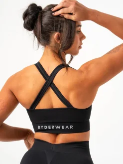 Cross Back Seamless Bra