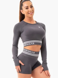 Freestyle Seamless Long Sleeve Crop