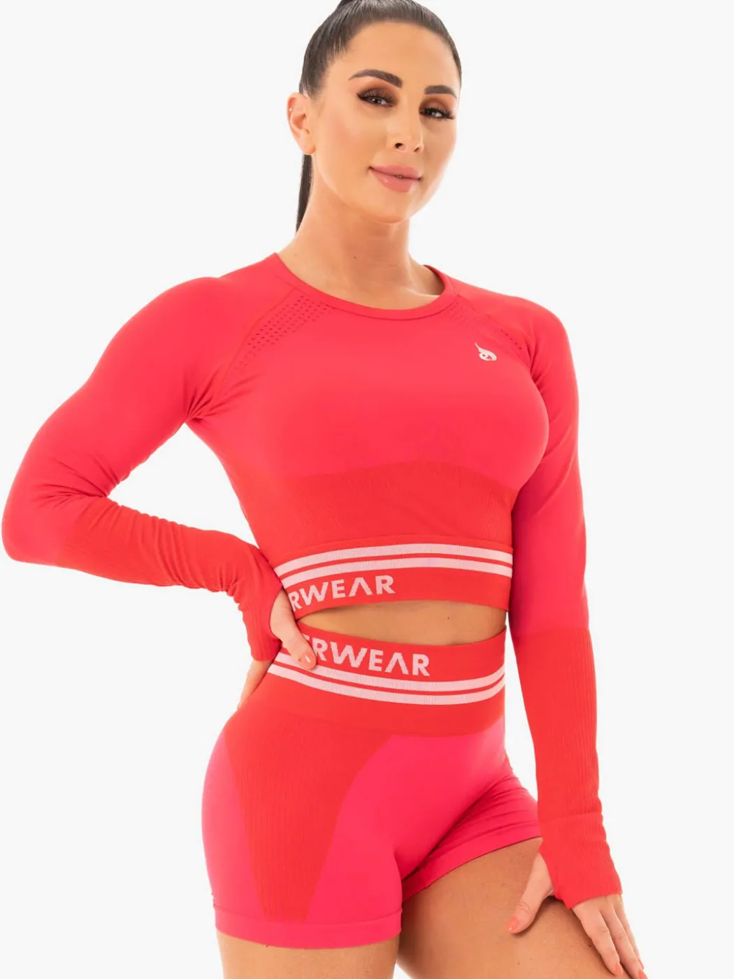 Freestyle Seamless Long Sleeve Crop