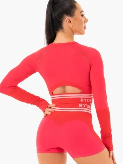 Freestyle Seamless Long Sleeve Crop