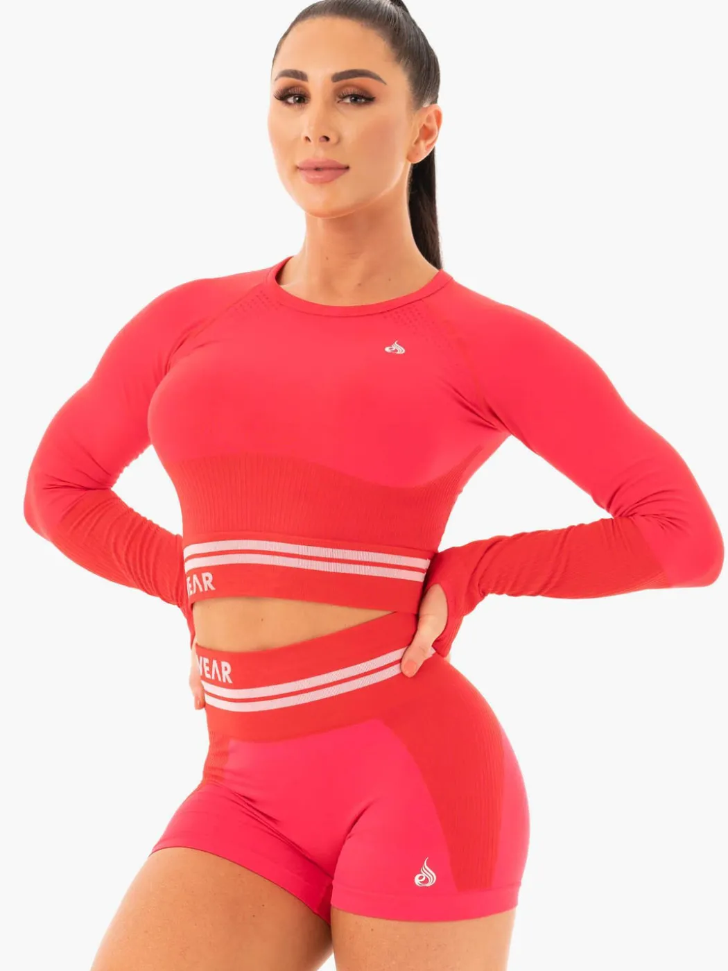 Freestyle Seamless Long Sleeve Crop