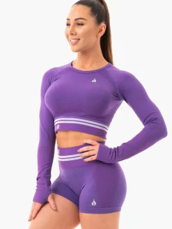 Freestyle Seamless Long Sleeve Crop