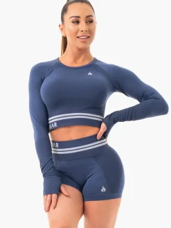 Freestyle Seamless Long Sleeve Crop