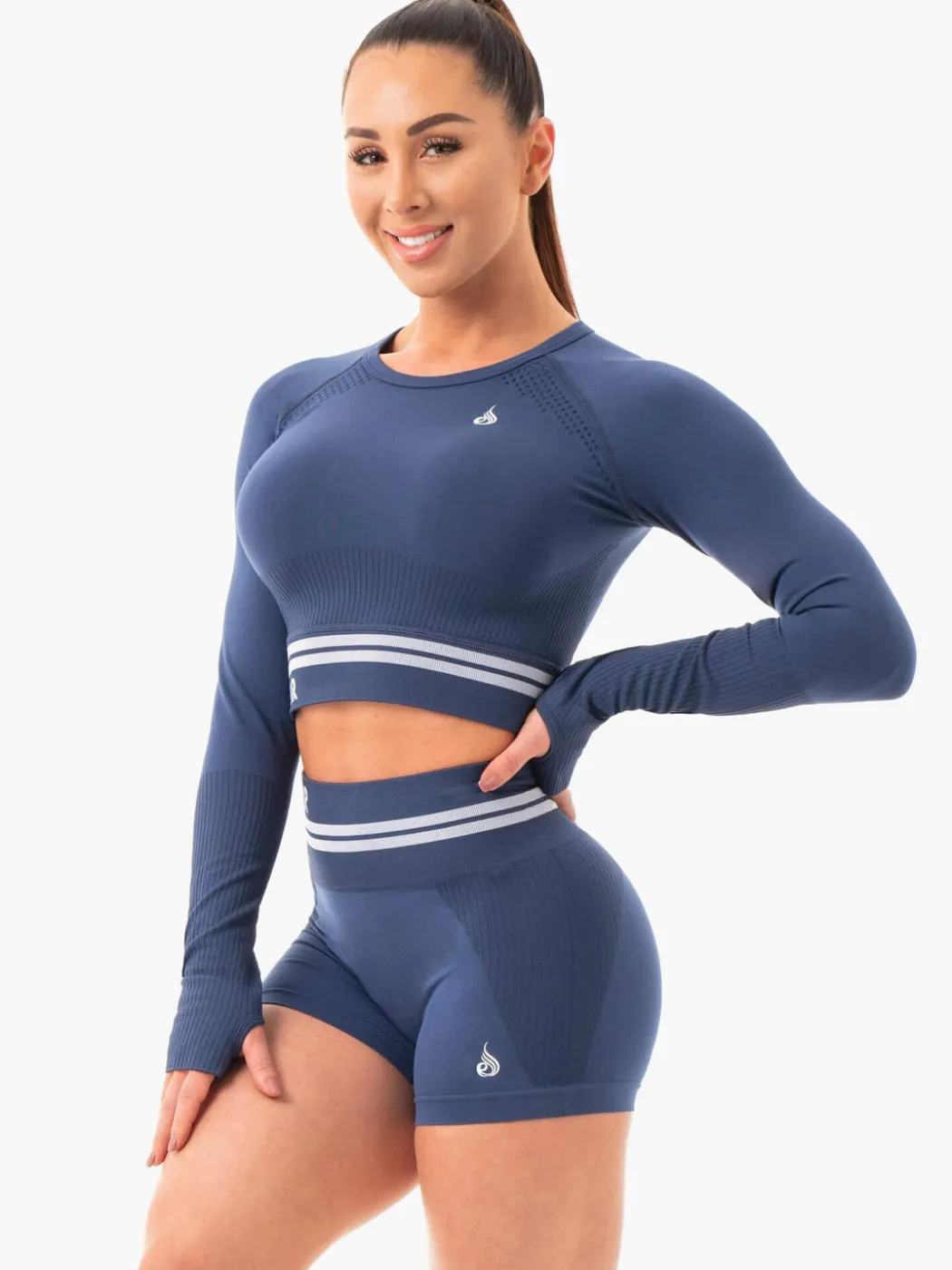 Freestyle Seamless Long Sleeve Crop