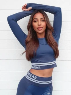 Freestyle Seamless Long Sleeve Crop