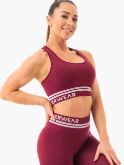 Freestyle Seamless Longline Sports Bra