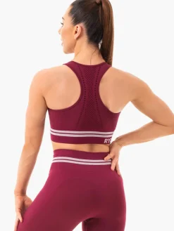 Freestyle Seamless Longline Sports Bra