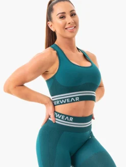 Freestyle Seamless Longline Sports Bra