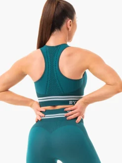 Freestyle Seamless Longline Sports Bra