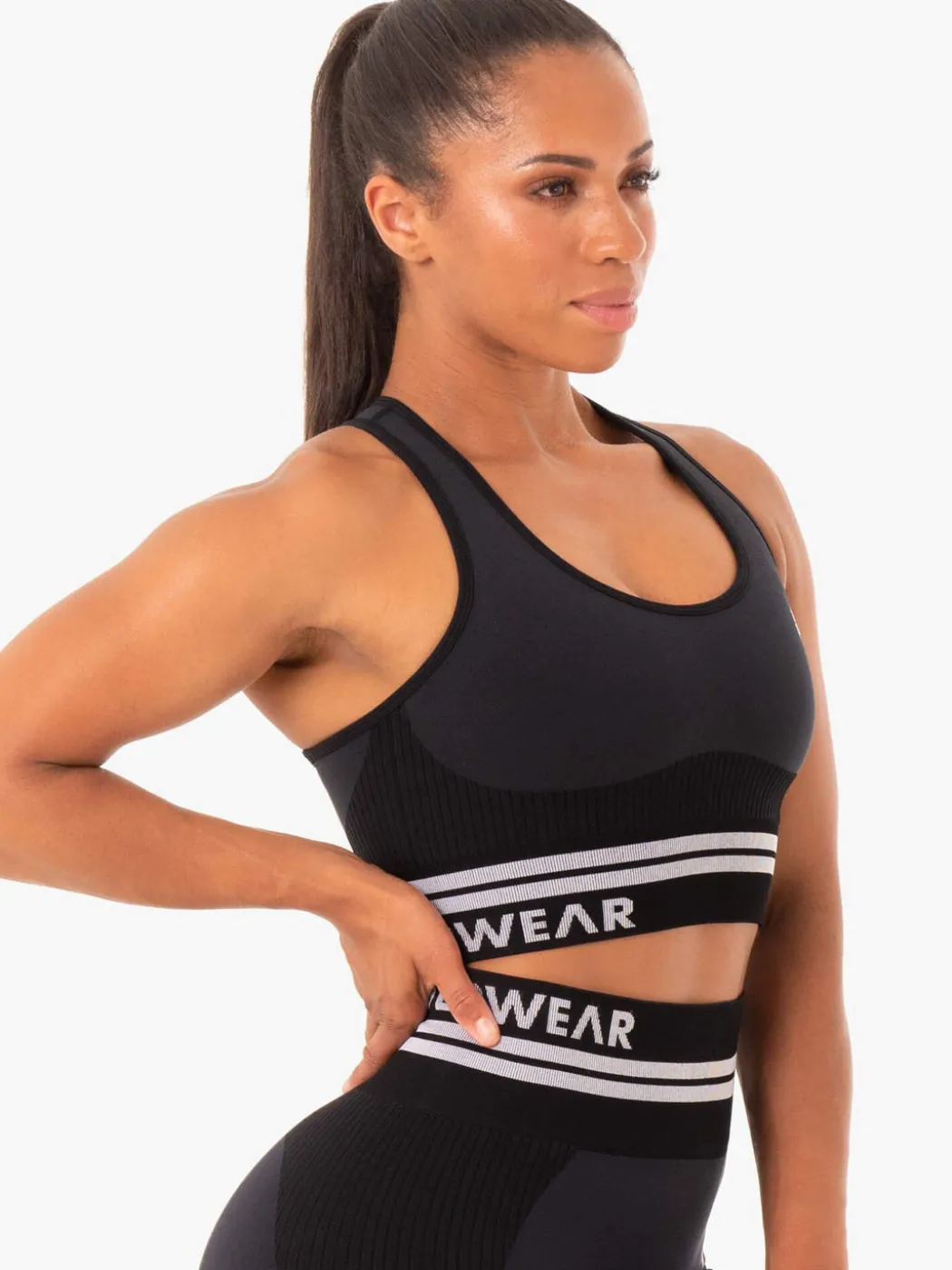 Freestyle Seamless Longline Sports Bra