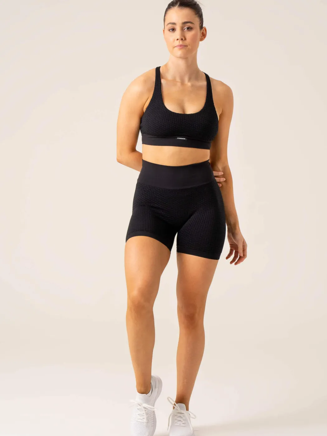 Honeycomb Seamless Sports Bra