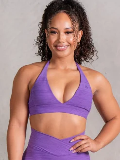 Icon V Neck Sports Bra