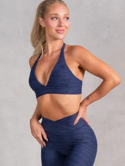 Icon V Neck Sports Bra