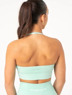 Lift Rib Seamless Halter Sports Bra