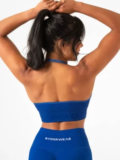 Lift Rib Seamless Halter Sports Bra
