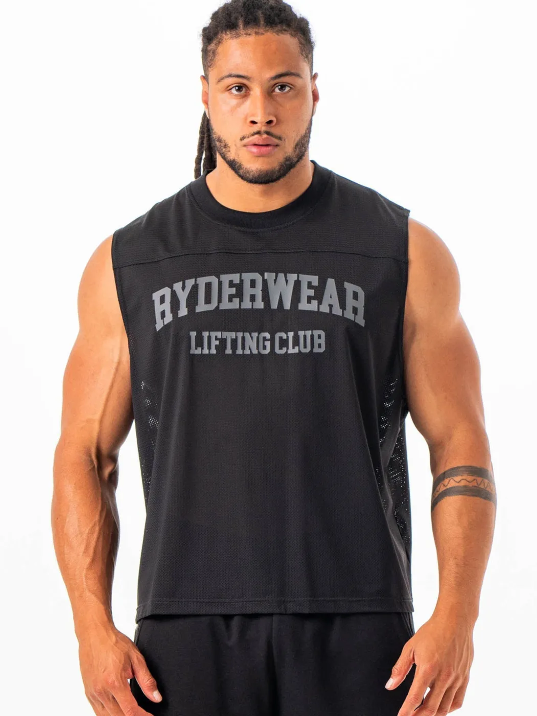 Mesh Flex Muscle Tank
