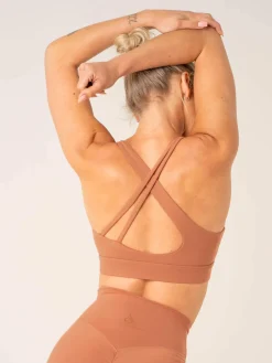 Momentum V-Neck Sports Bra