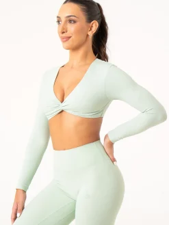 NKD Knot Long Sleeve Top