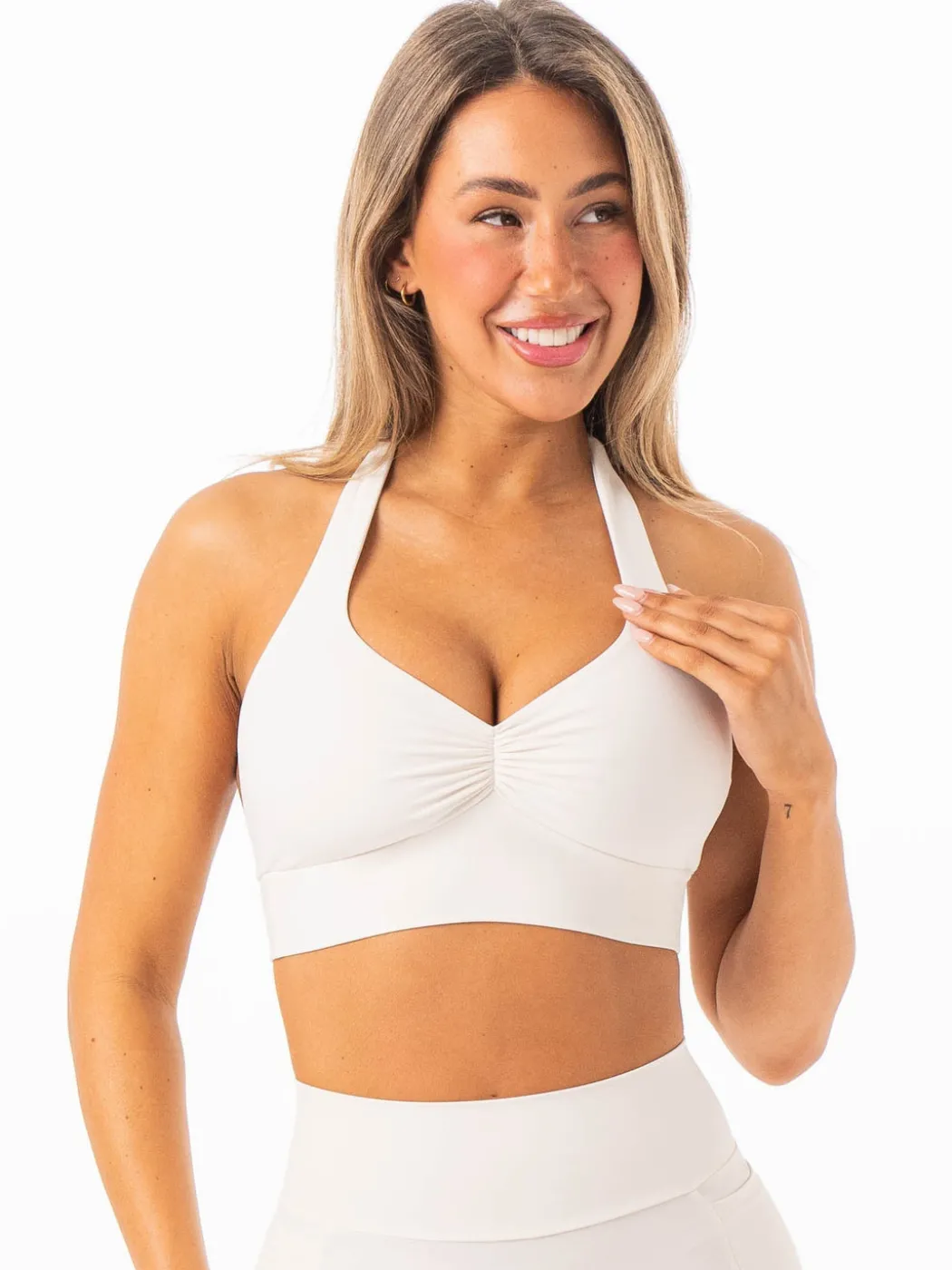 NKD Scrunch Halter Bra