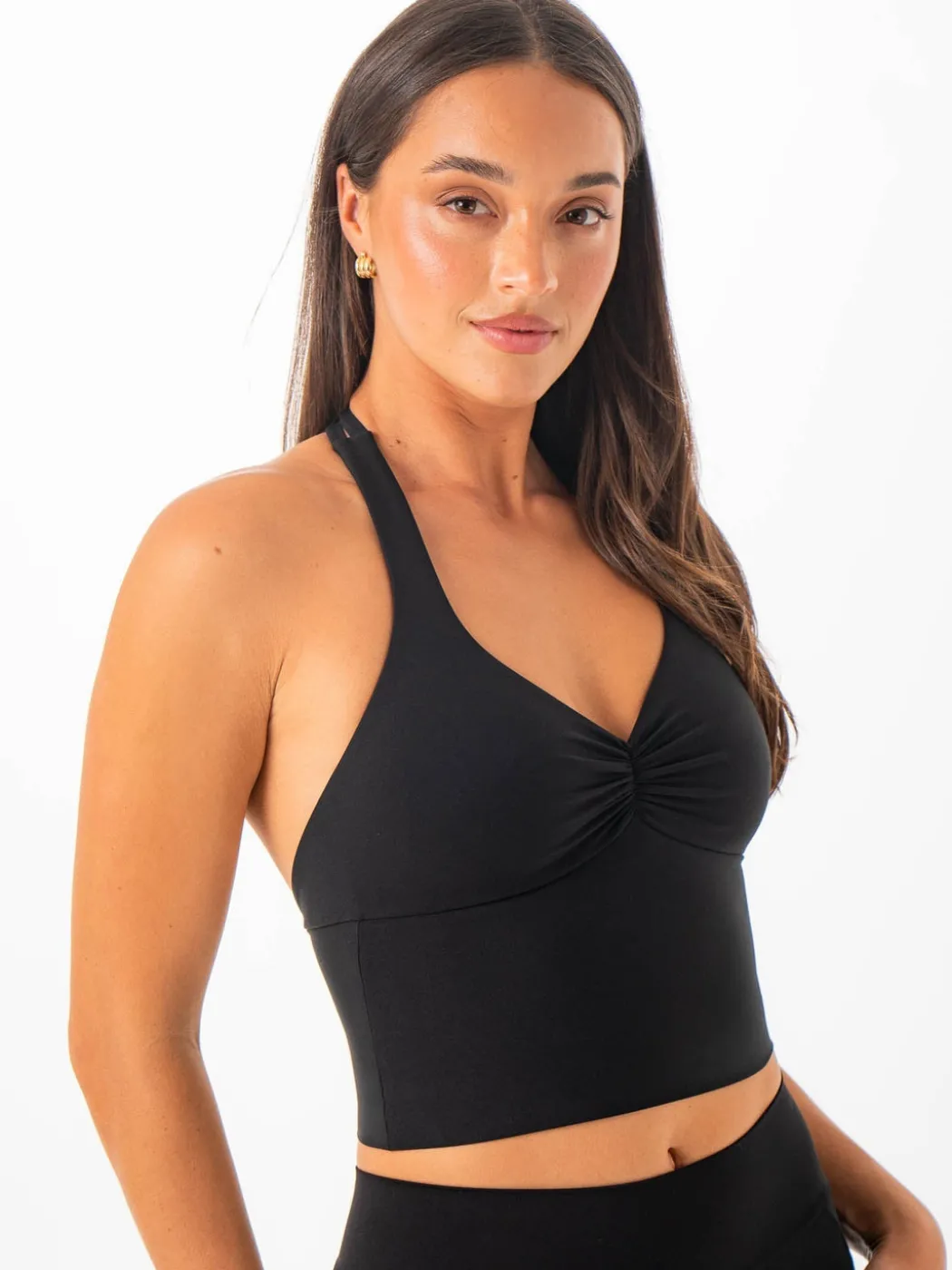 NKD Scrunch Halter Tank