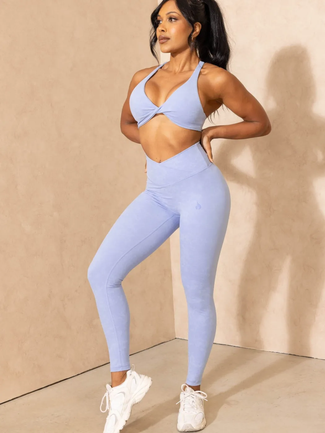 NKD Stonewash Twist Sports Bra