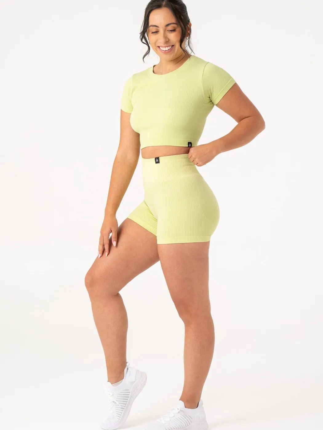 Rib Scrunch Seamless Shorts