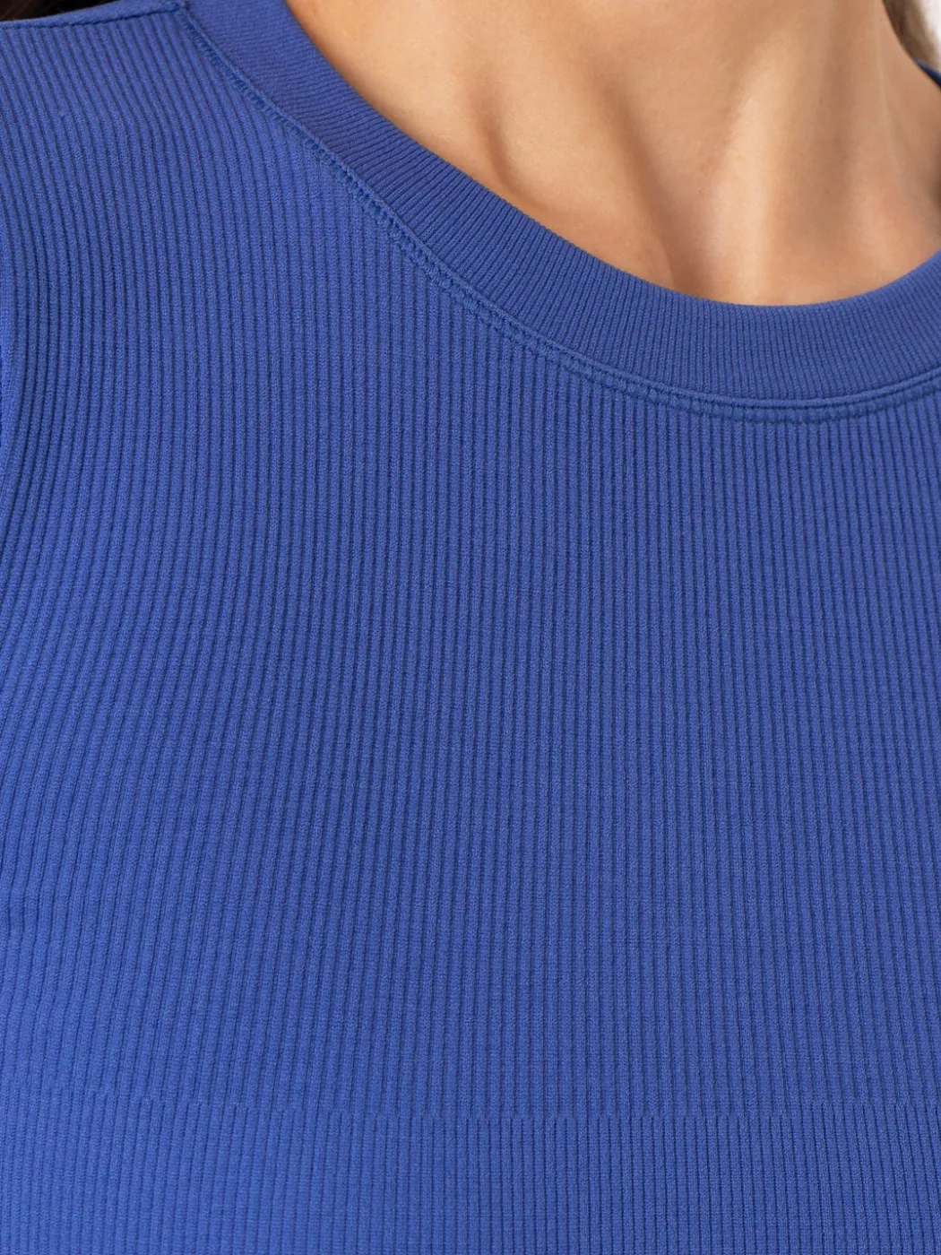 Rib Seamless T-Shirt