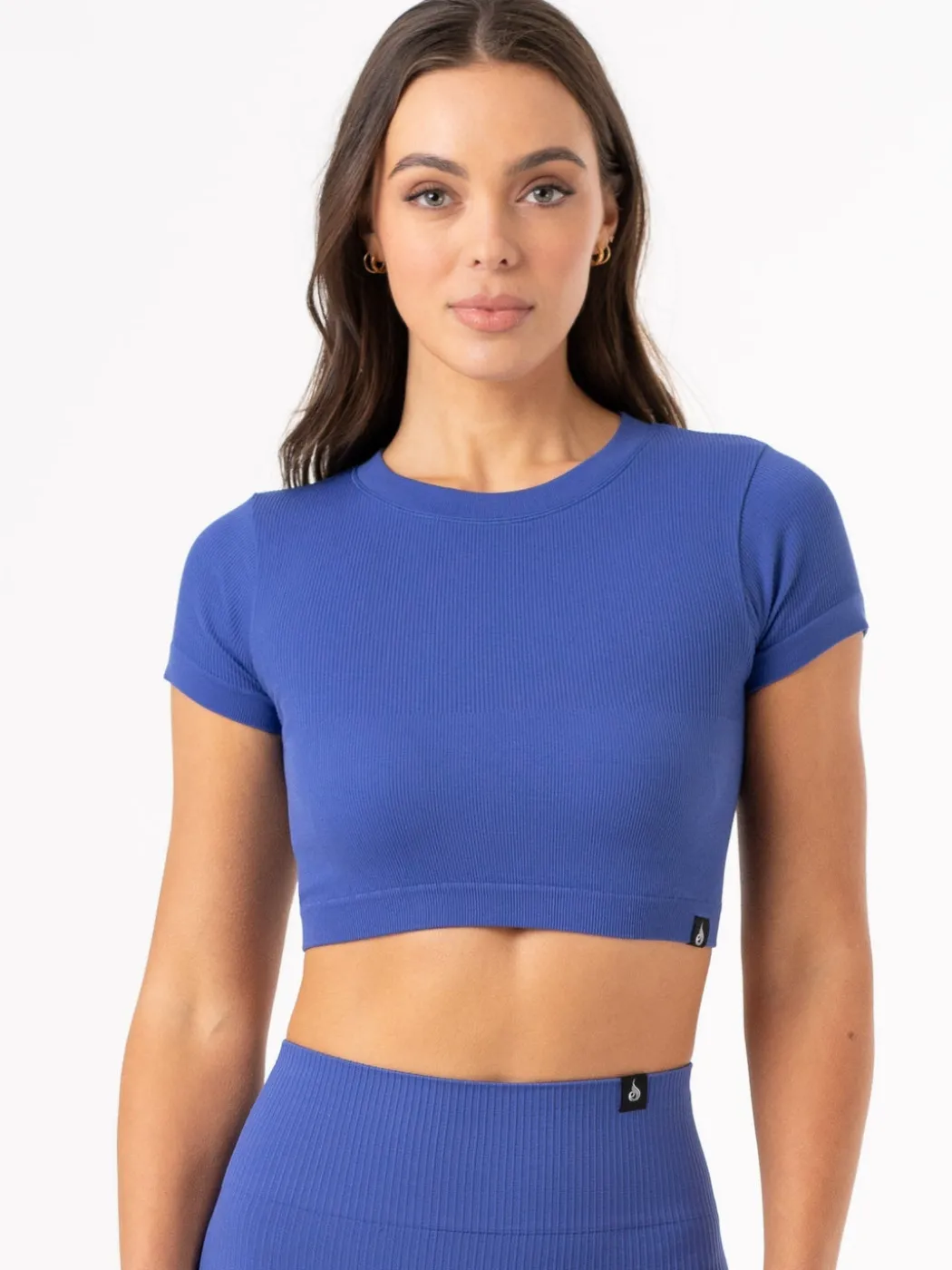 Rib Seamless T-Shirt