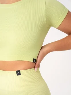 Rib Seamless T-Shirt