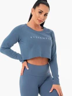 Staples Cropped Sweater