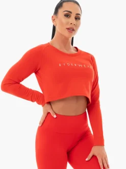 Staples Cropped Sweater