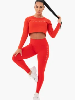 Staples Cropped Sweater