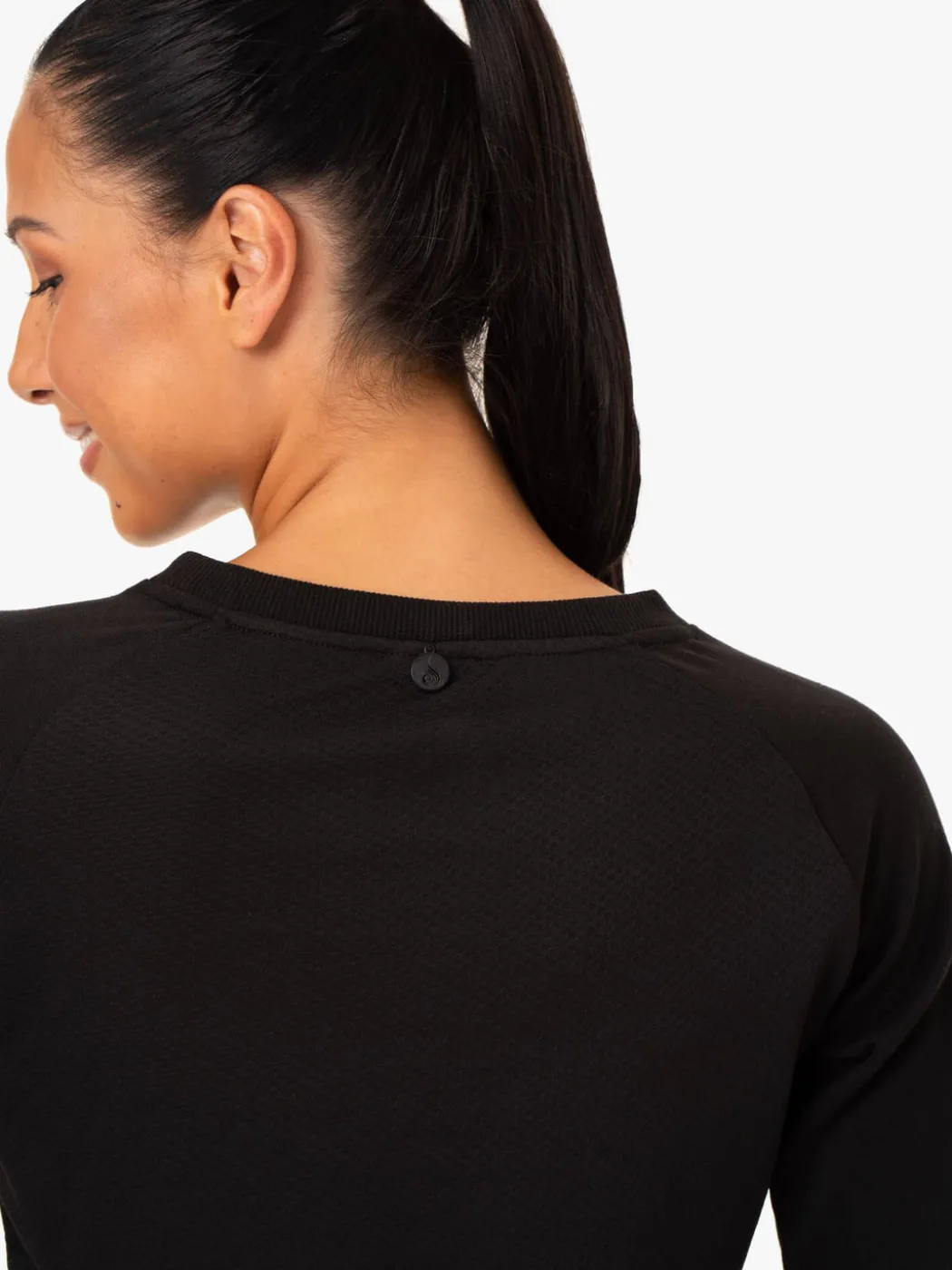 Staples Cropped Sweater