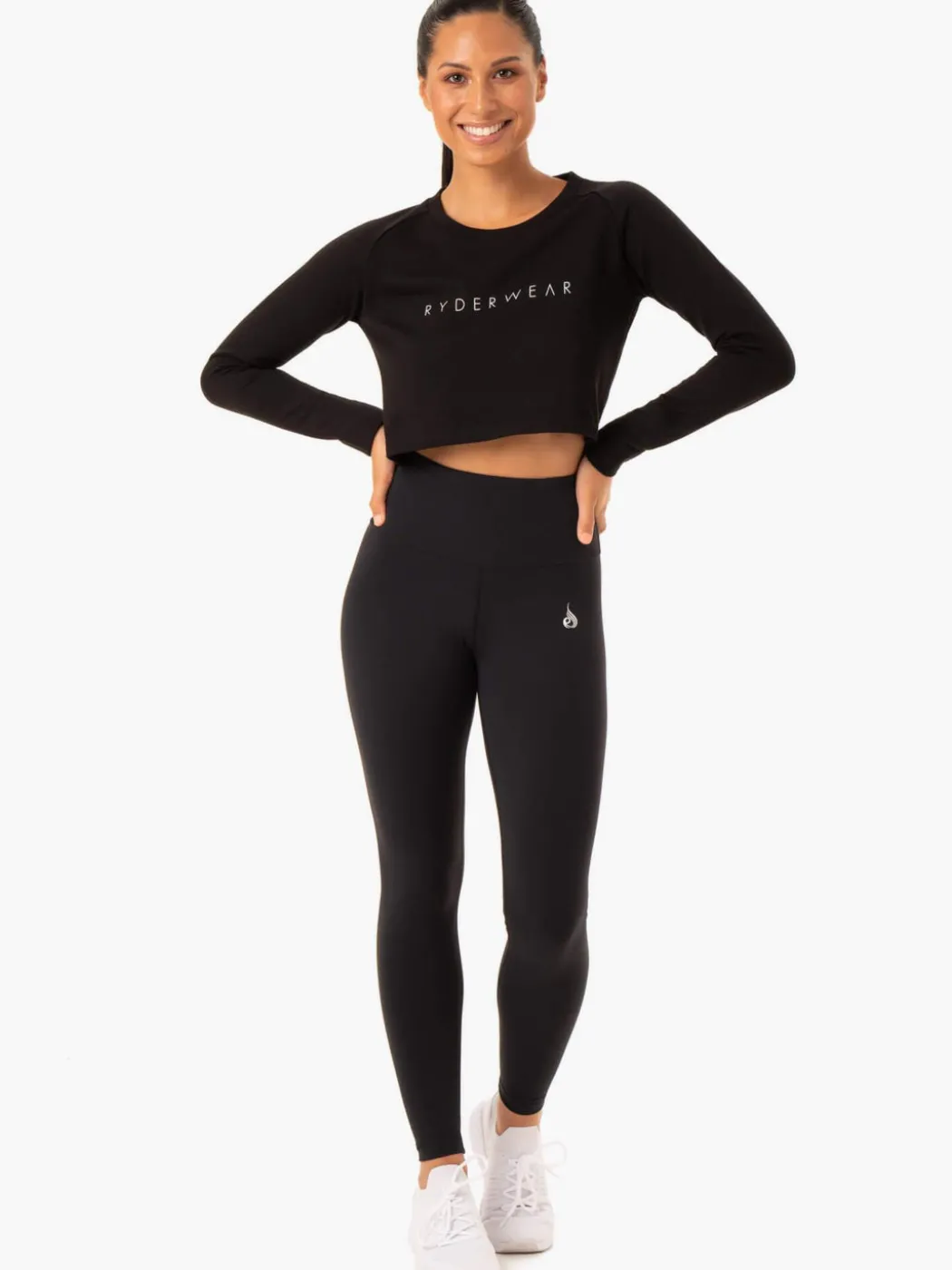 Staples Cropped Sweater
