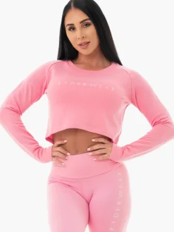 Staples Cropped Sweater