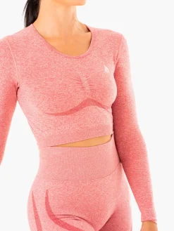 Staples Seamless Long Sleeve Top