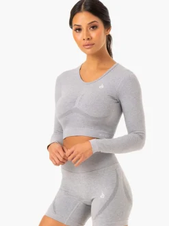Staples Seamless Long Sleeve Top