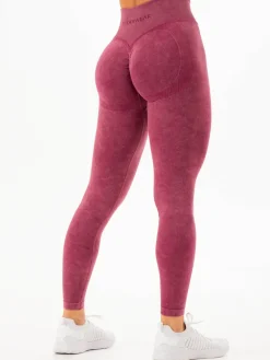Stonewash Scrunch Seamless Leggings
