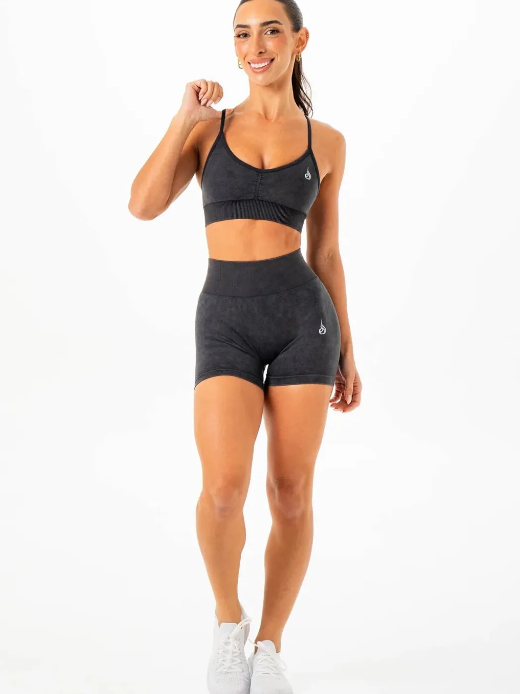 Stonewash Scrunch Seamless Shorts