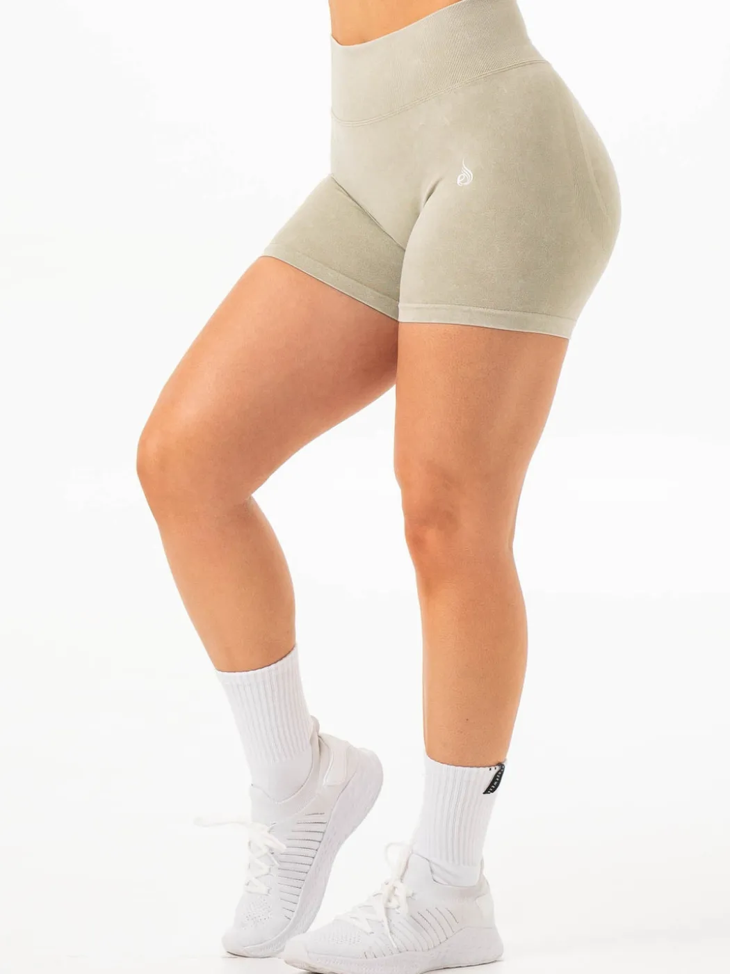 Stonewash Scrunch Seamless Shorts