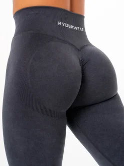 Stonewash Scrunch Seamless Leggings