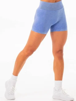 Stonewash Scrunch Seamless Shorts