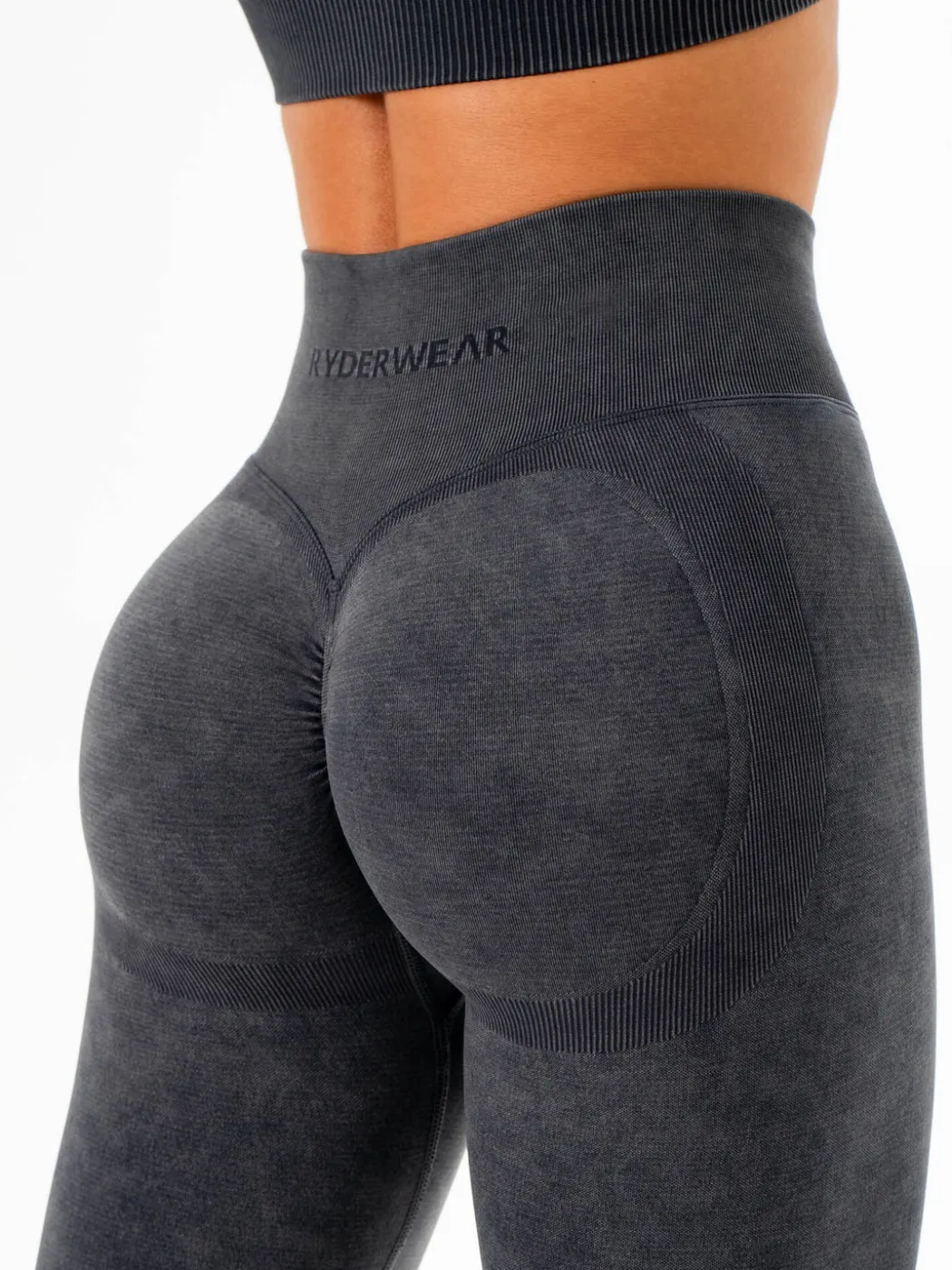 Stonewash Scrunch Seamless Leggings