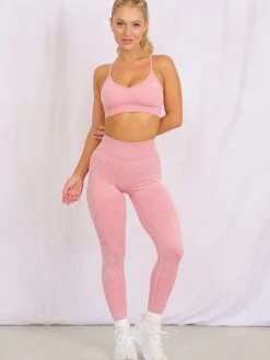 Stonewash Scrunch Seamless Leggings