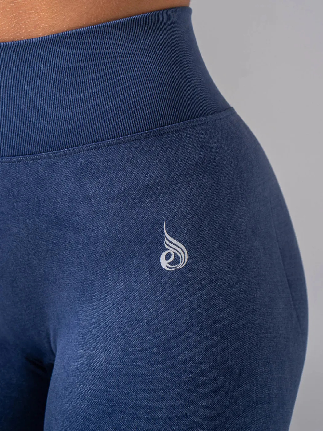 Stonewash Seamless Invisible Scrunch Leggings