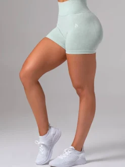 Stonewash Seamless Invisible Scrunch Shorts