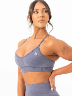 Stonewash Seamless Sports Bra