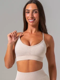 Stonewash Seamless Sports Bra